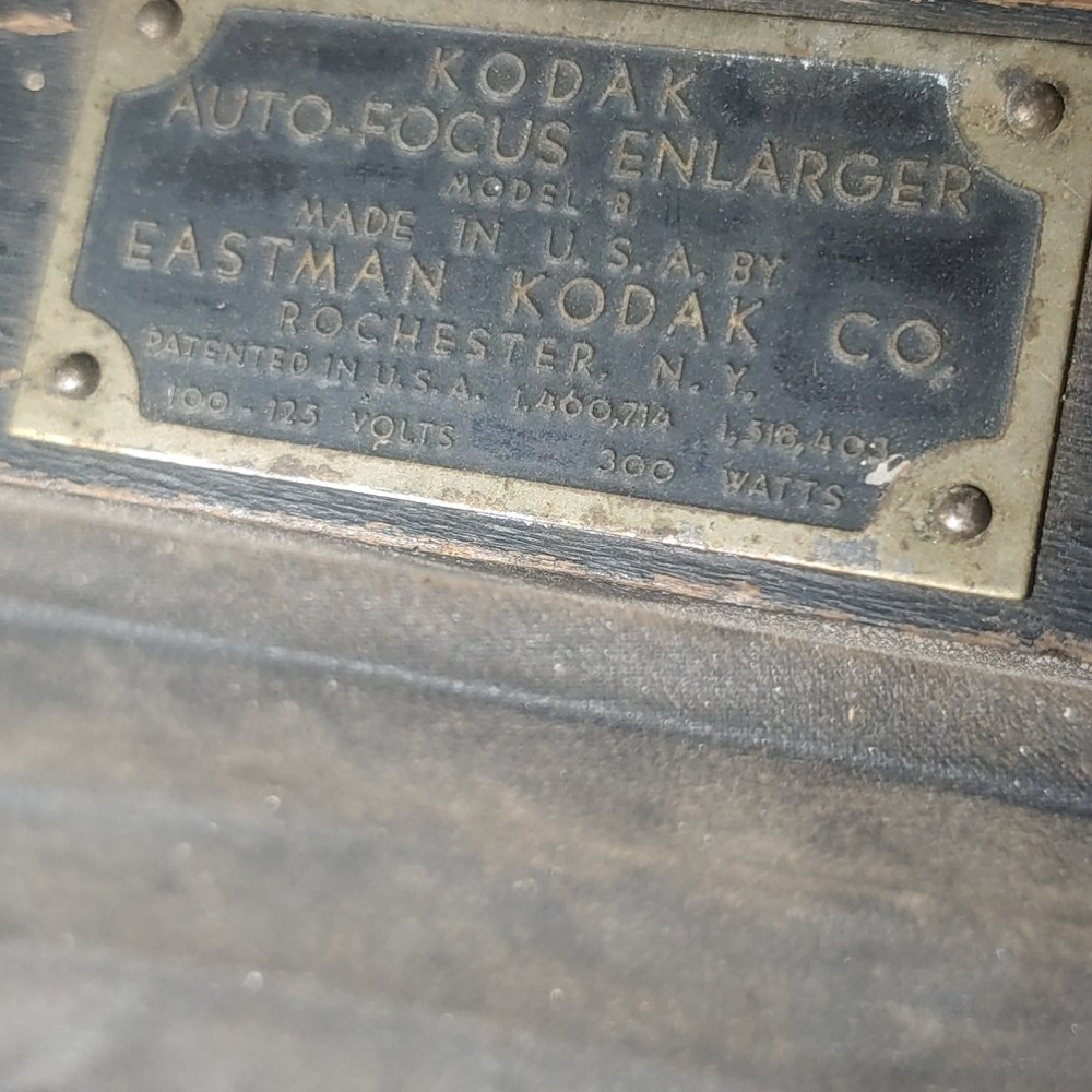 Kodak camer accordion baffle lens